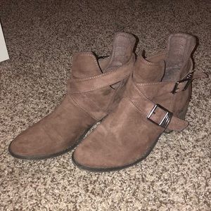 Taupe Booties